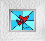LOVE LOVE (BLUE) - Original Painting