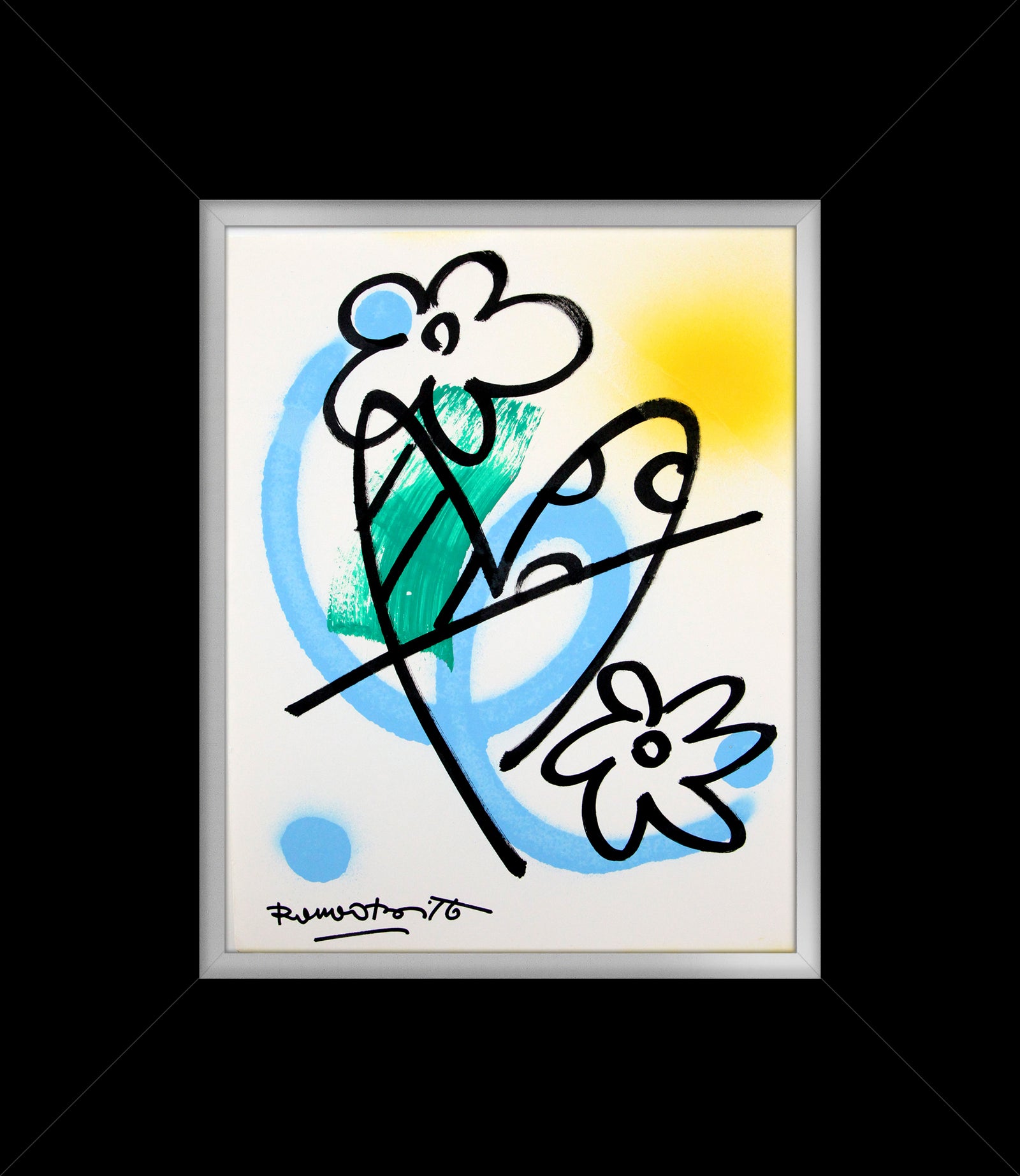 evolution original drawing  colorful decorative collectible gift idea