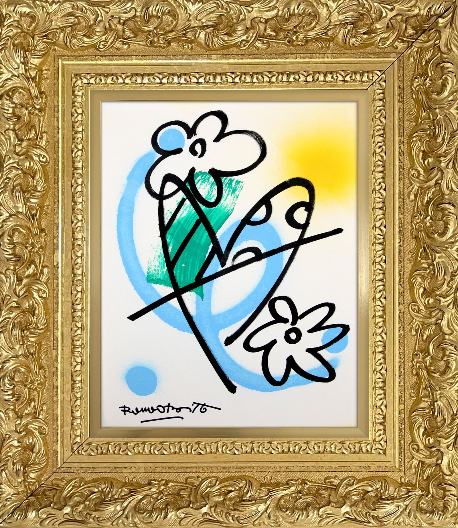evolution original drawing  artistic colorful design collectible