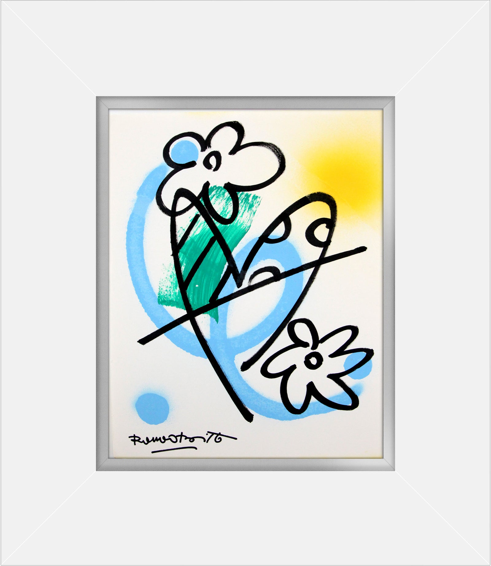 evolution original drawing  colorful decorative collectible gift idea