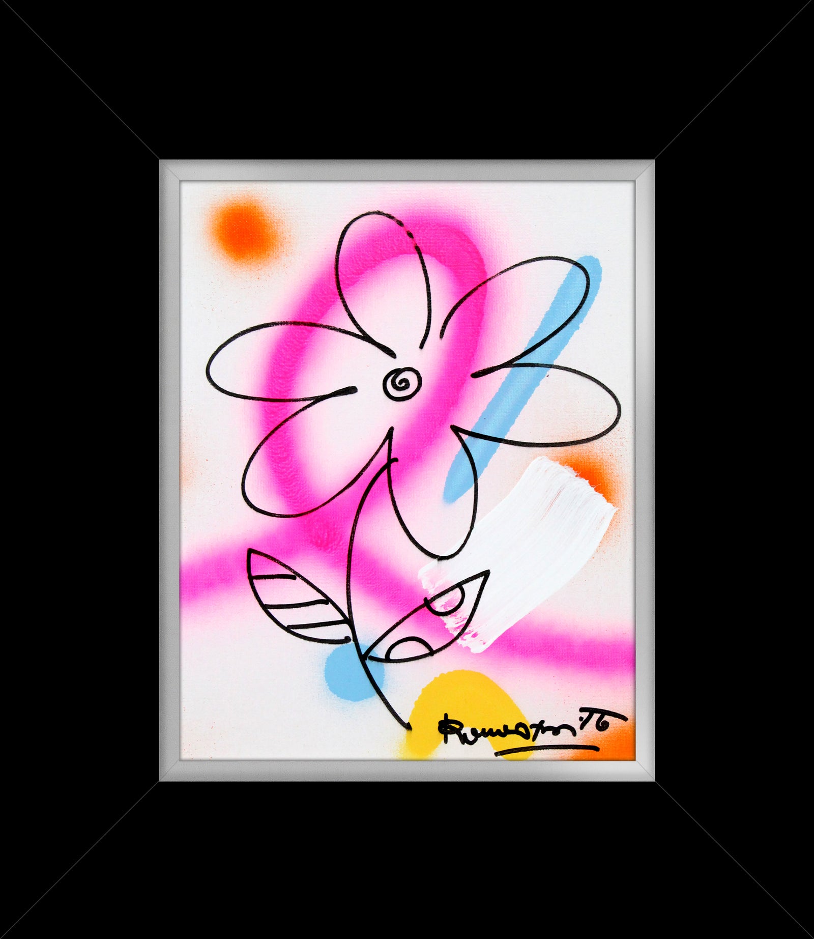 evolution original drawing  colorful decorative collectible gift idea