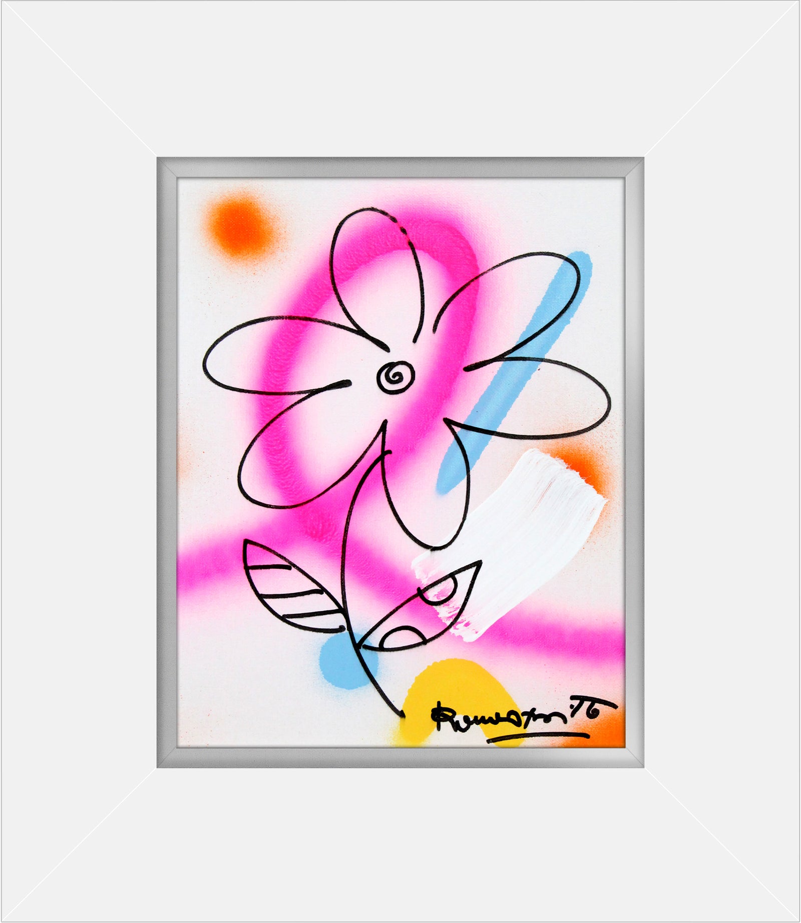 evolution original drawing  colorful decorative collectible gift idea