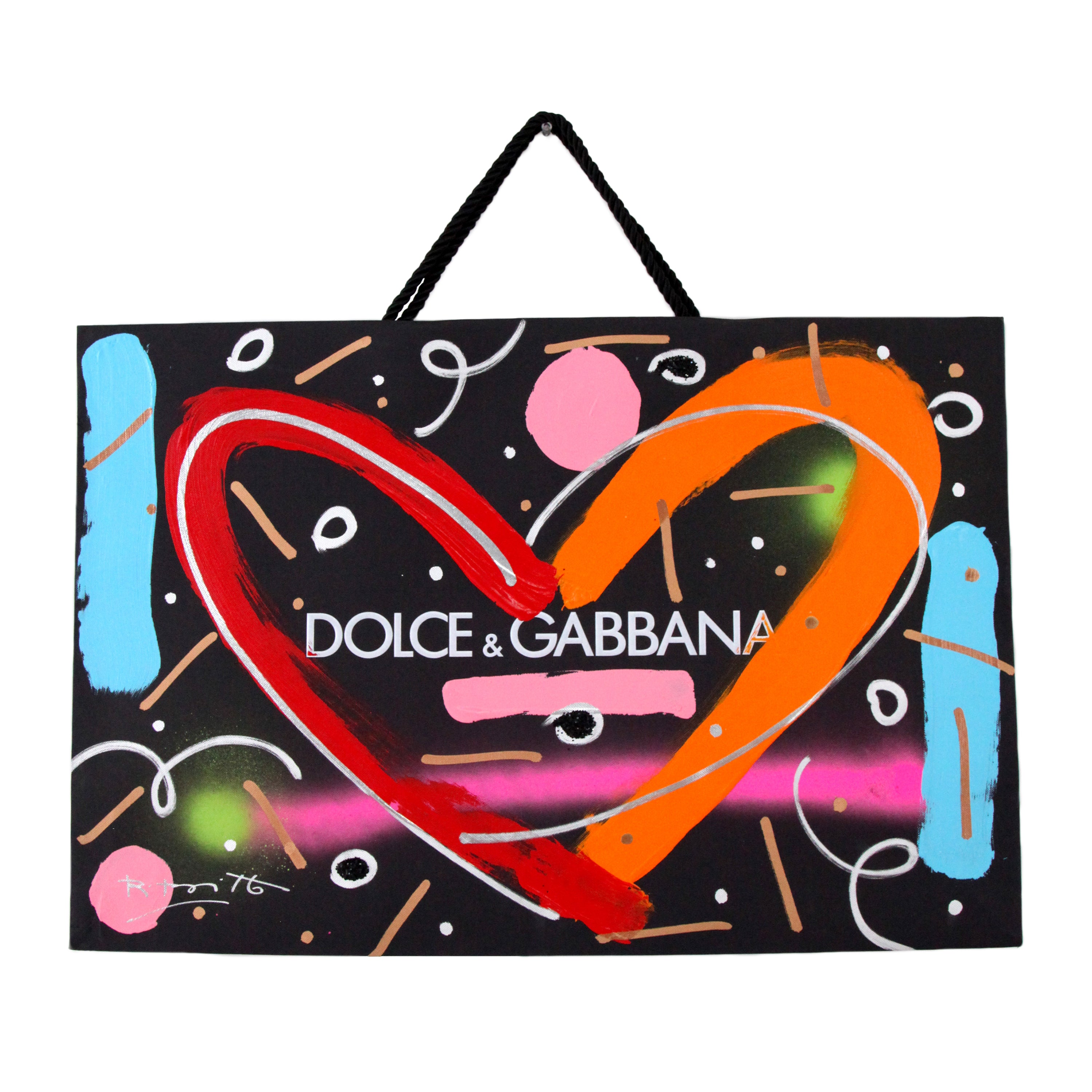 Love Dolce & Gabanna - Mixed Media Original - Shop Britto