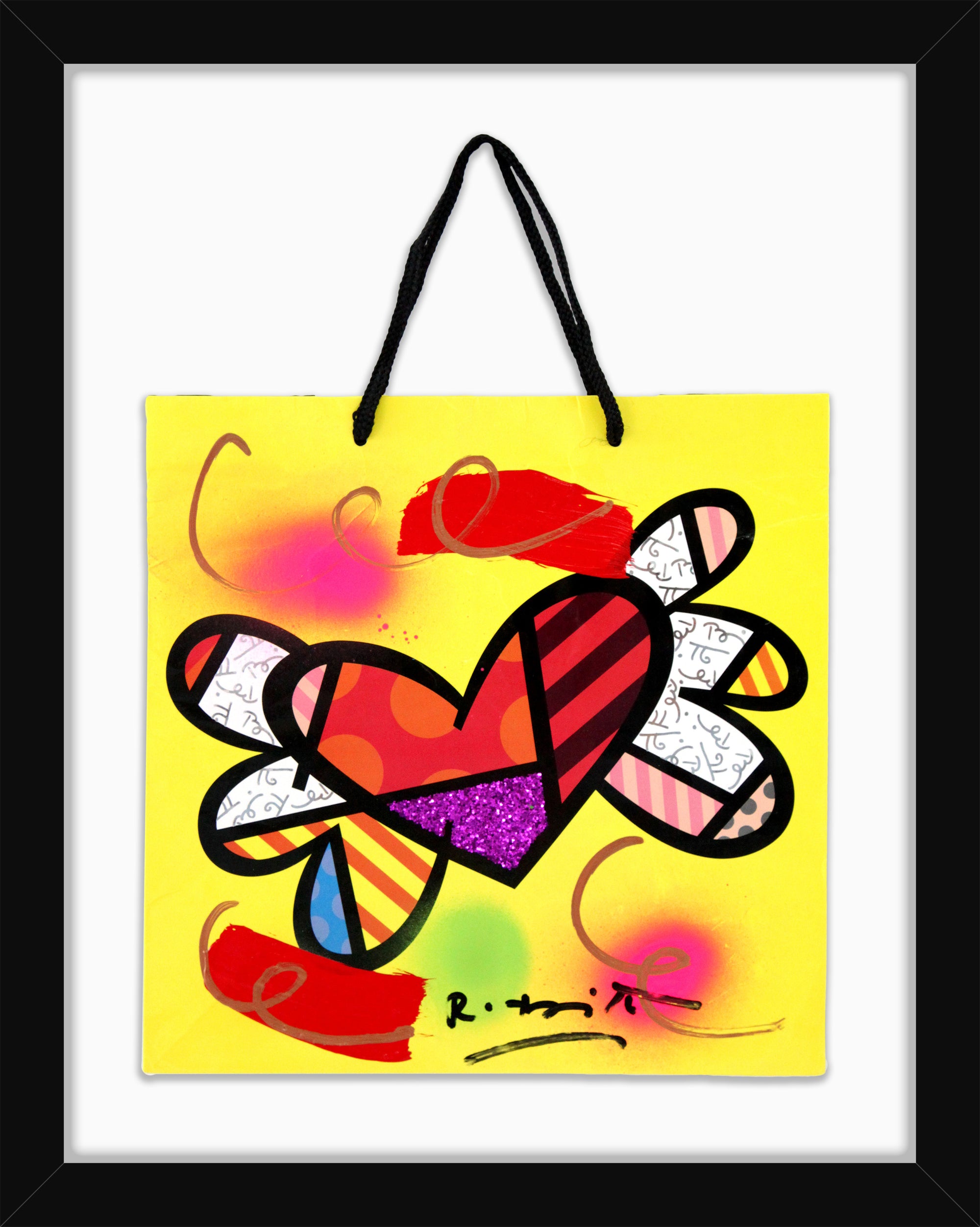 Love Britto - Mixed Media Original - Shop Britto