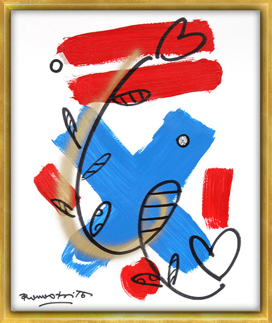 evolution original drawing  colorful decorative collectible gift idea