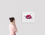 PINK FLOWER -  Original Drawing
