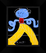 YELLOW PANTS -  Original Drawing