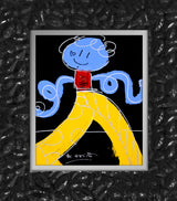 YELLOW PANTS -  Original Drawing