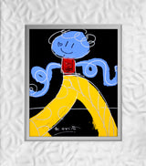 YELLOW PANTS -  Original Drawing