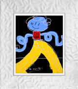 YELLOW PANTS -  Original Drawing