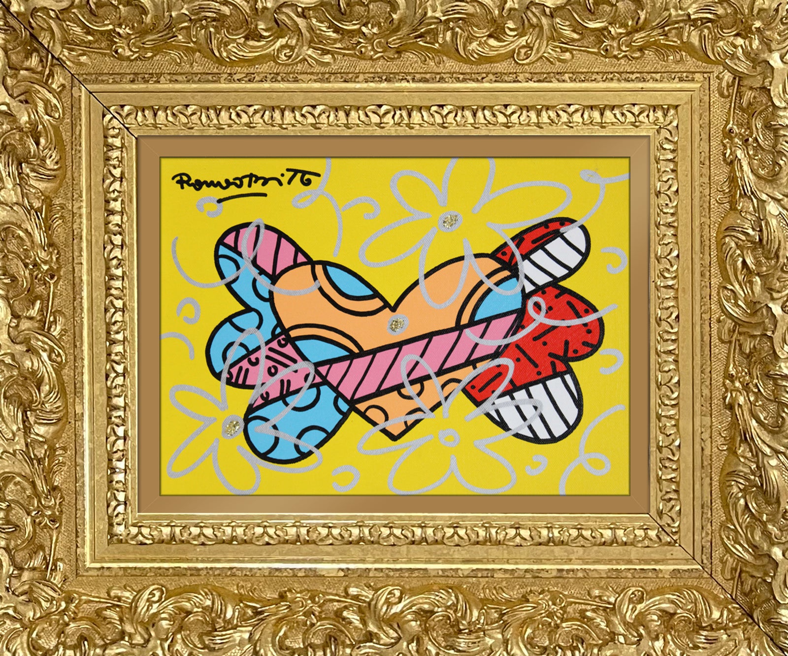 FLYING HEART -  Original Painting