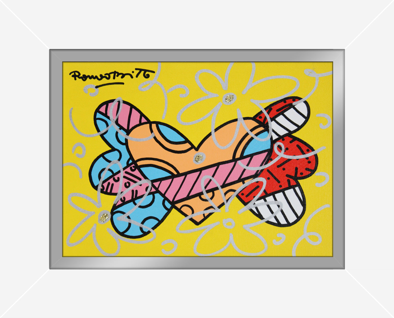 FLYING HEART -  Original Painting