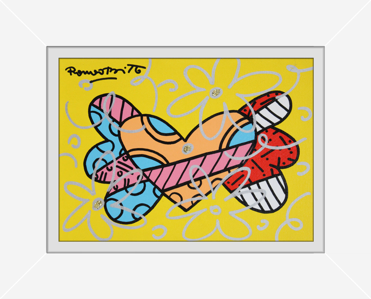 FLYING HEART -  Original Painting