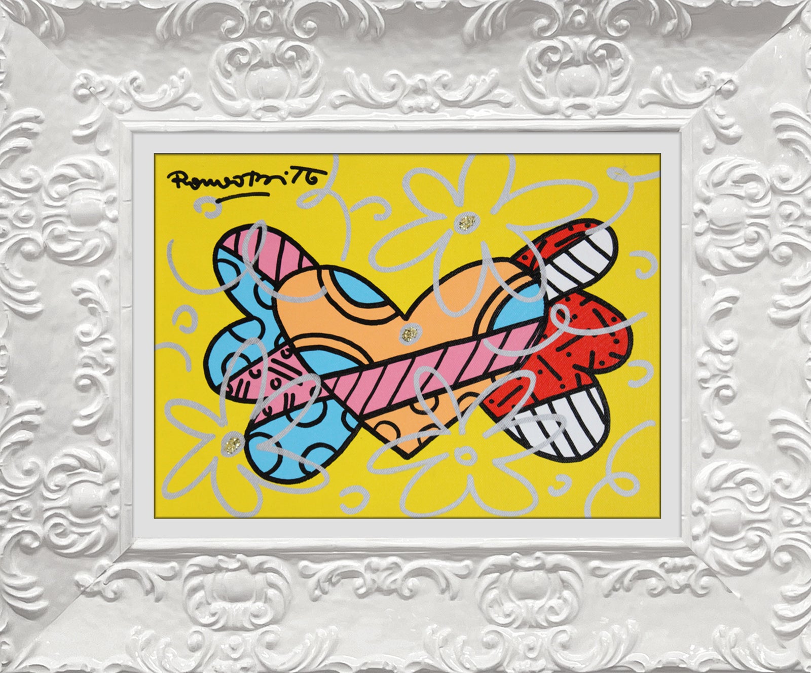 FLYING HEART -  Original Painting