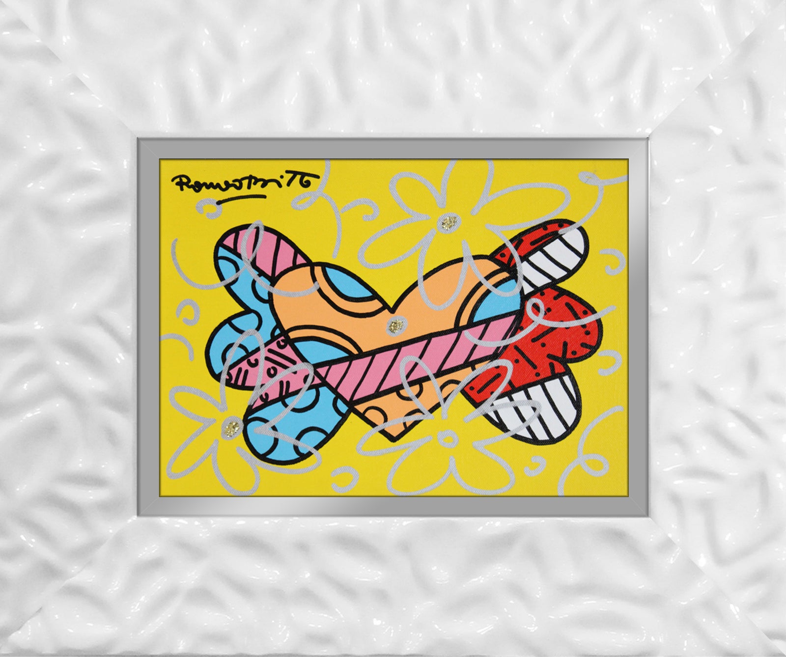 FLYING HEART -  Original Painting