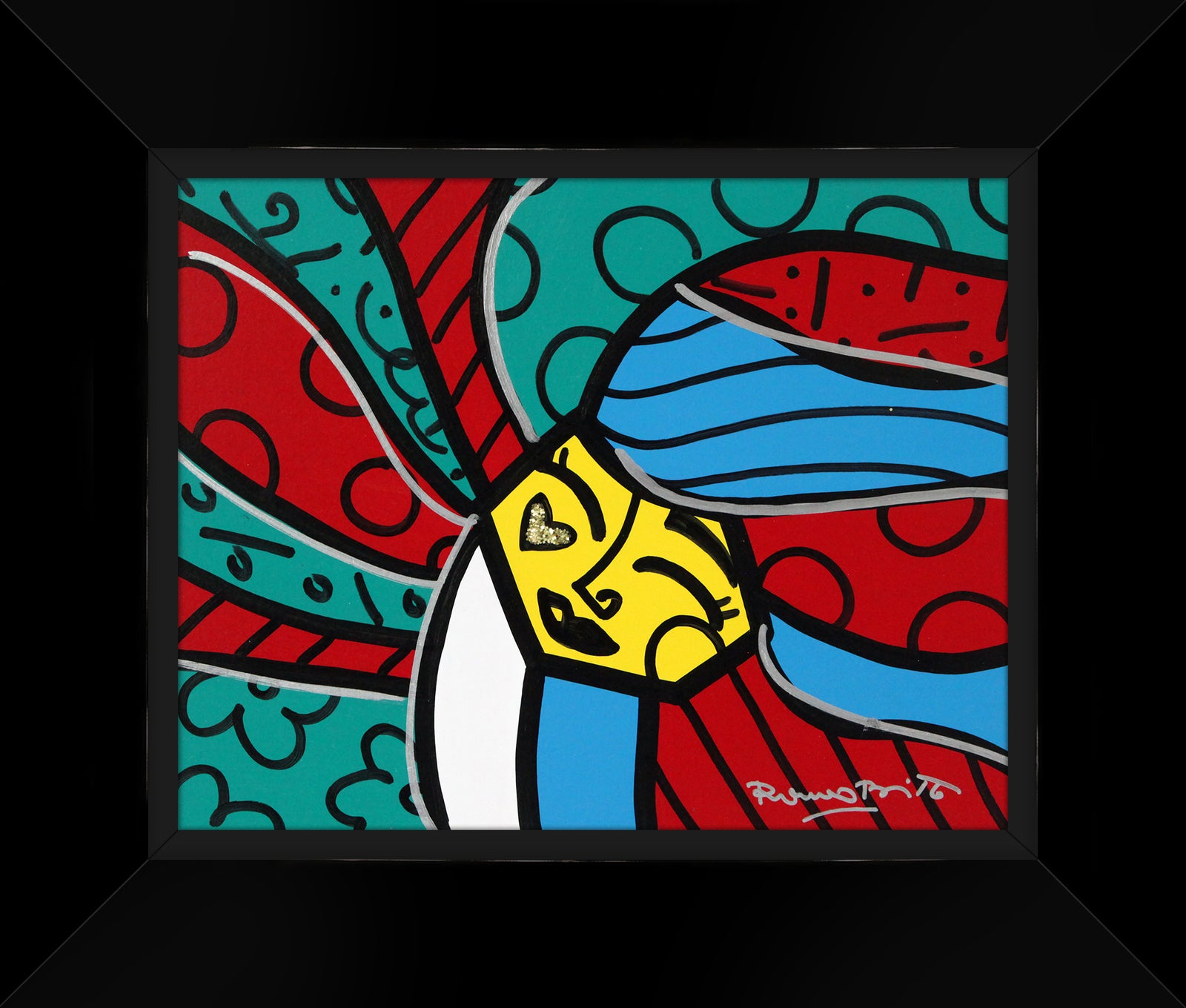 VERMELHO E VERDE - Original Painting