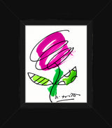 THOMAS FLOWER (MAGENTA) - Original Drawing
