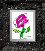 THOMAS FLOWER (MAGENTA) - Original Drawing