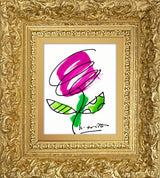 THOMAS FLOWER (MAGENTA) - Original Drawing