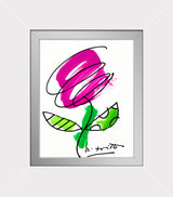 THOMAS FLOWER (MAGENTA) - Original Drawing