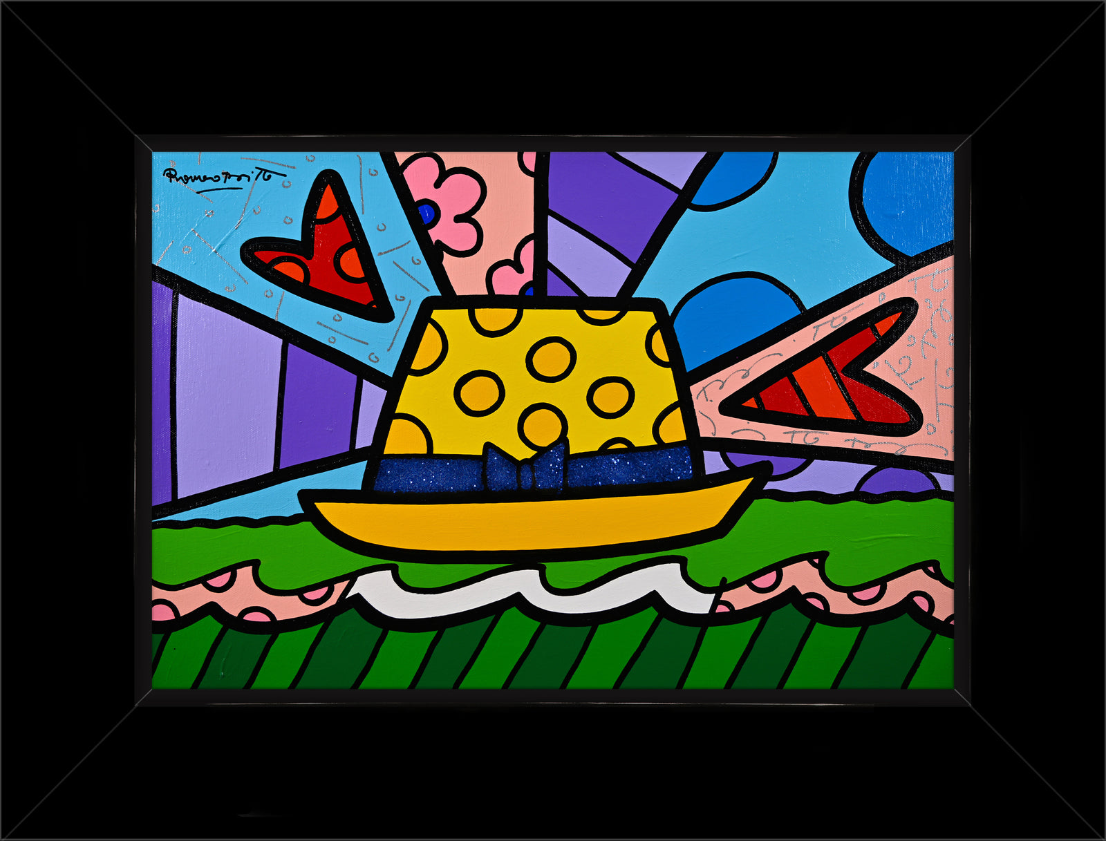 YELLOW HAT - Original Painting