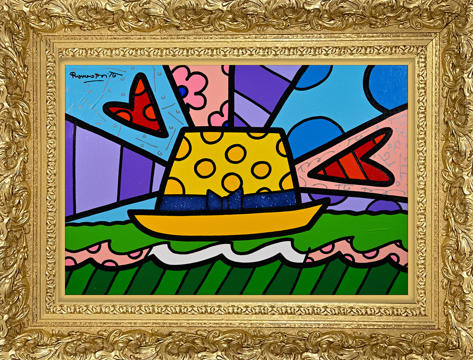 YELLOW HAT - Original Painting