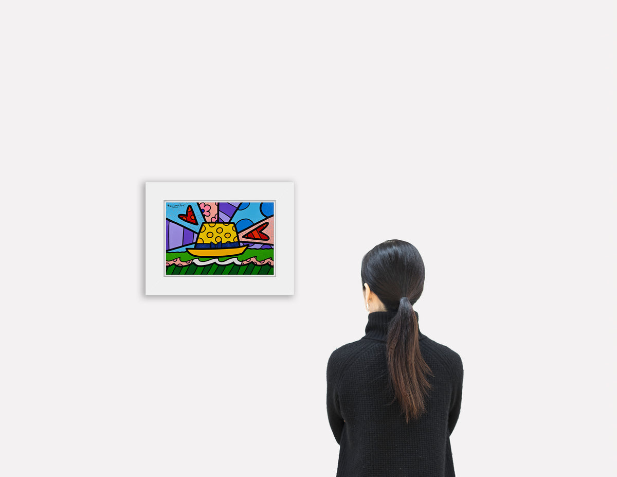 YELLOW HAT - Original Painting