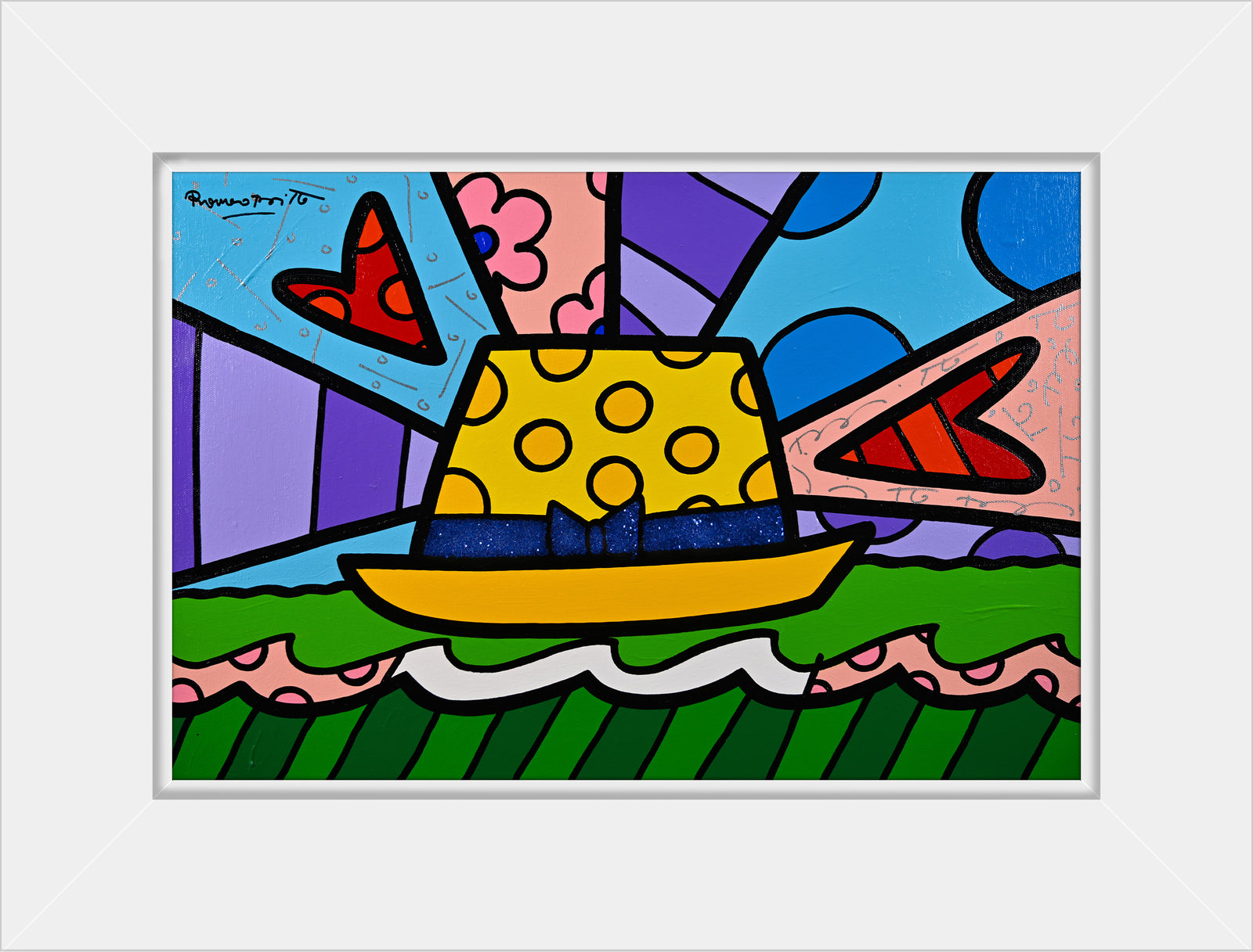 YELLOW HAT - Original Painting