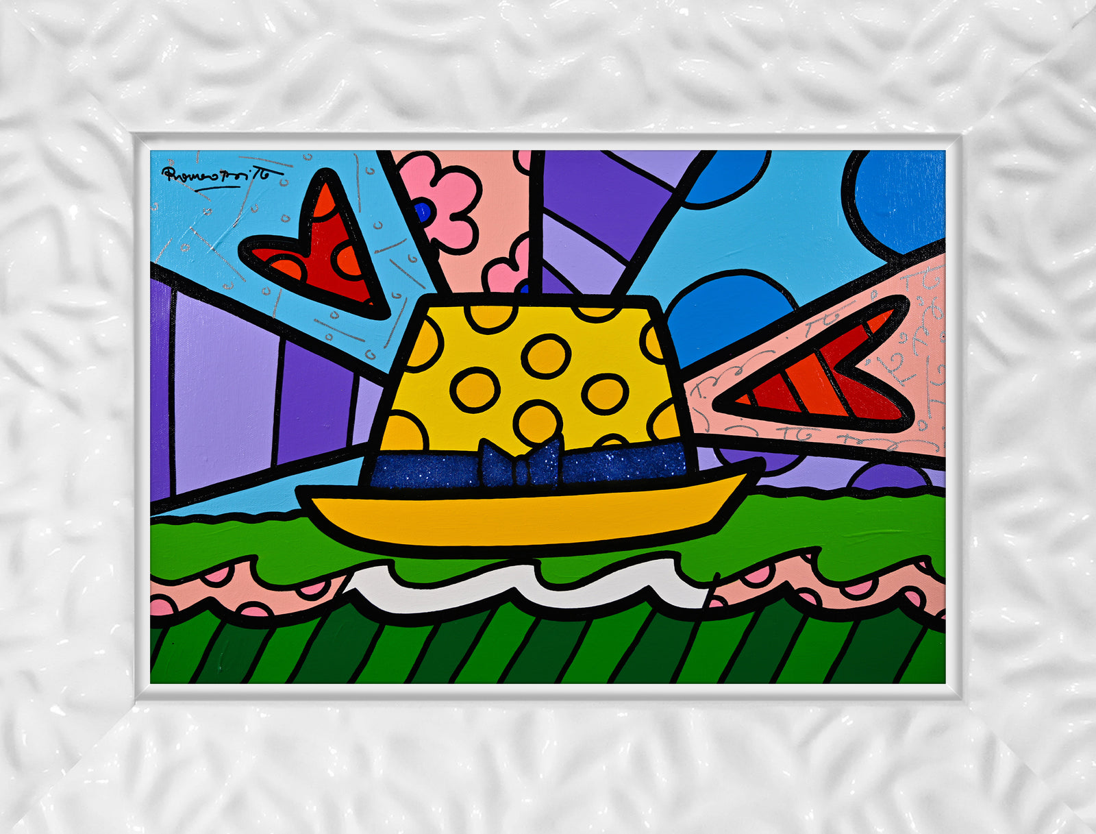 YELLOW HAT - Original Painting