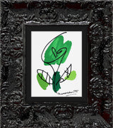 THOMAS FLOWER (BRAZIL GREEN) - Original Drawing