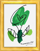 THOMAS FLOWER (BRAZIL GREEN) - Original Drawing