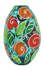 THOMAS FLOWERS - Hand Painted Original Vase