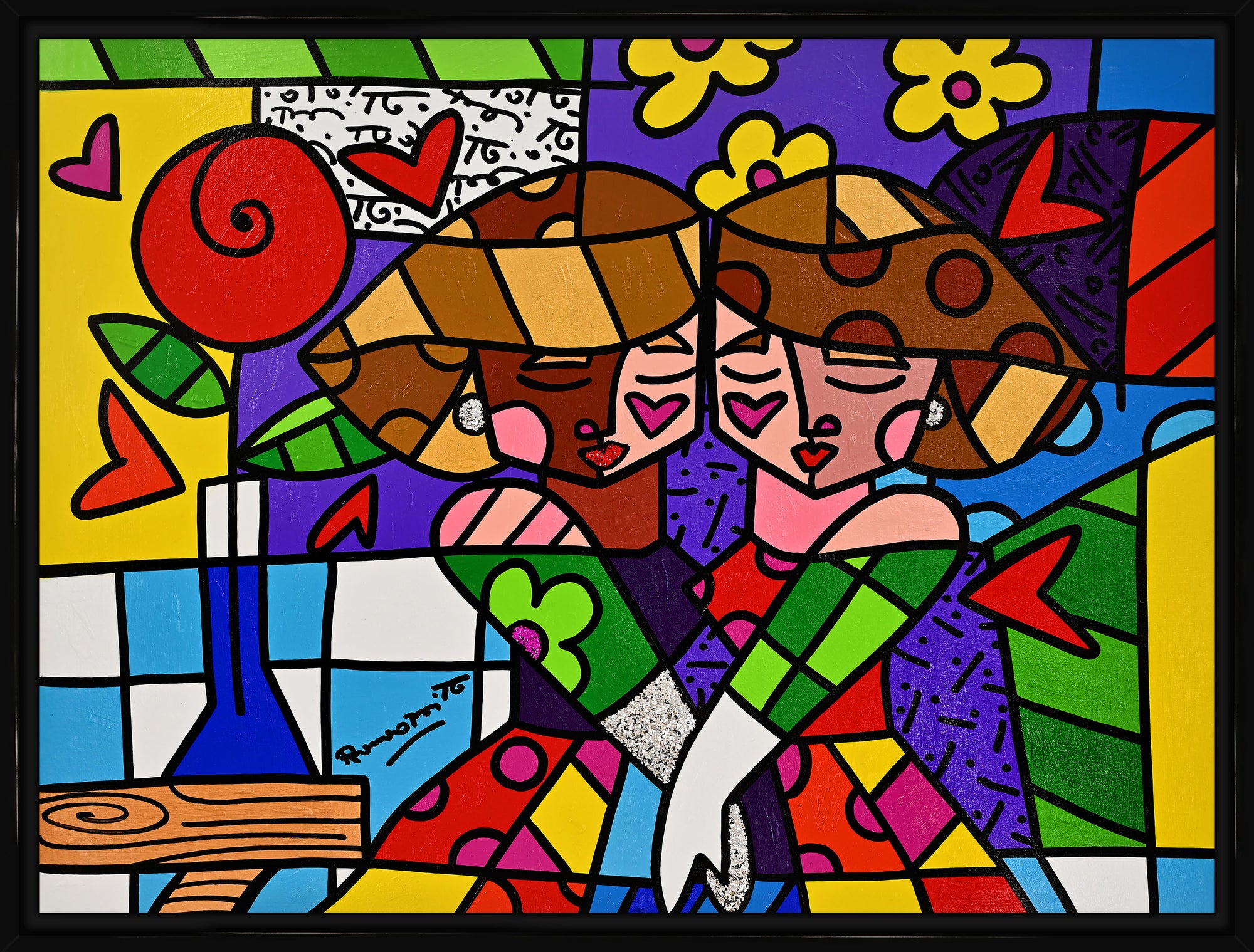 LOVE IS LOVE - Original Painting - Shop Britto