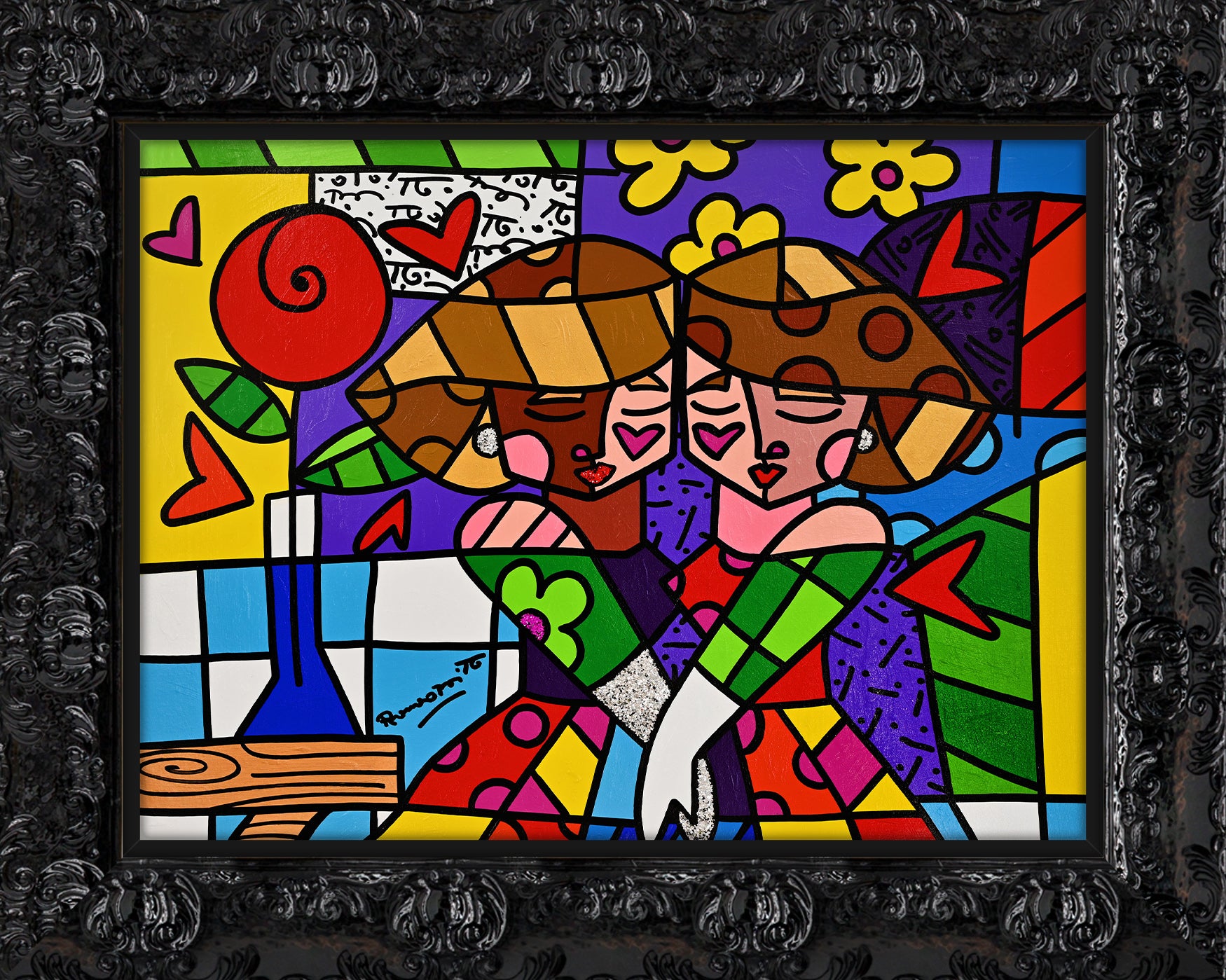 LOVE IS LOVE - Original Painting - Shop Britto