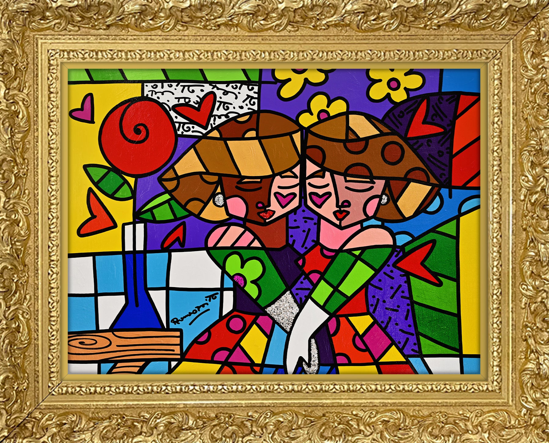 LOVE IS LOVE - Original Painting - Shop Britto