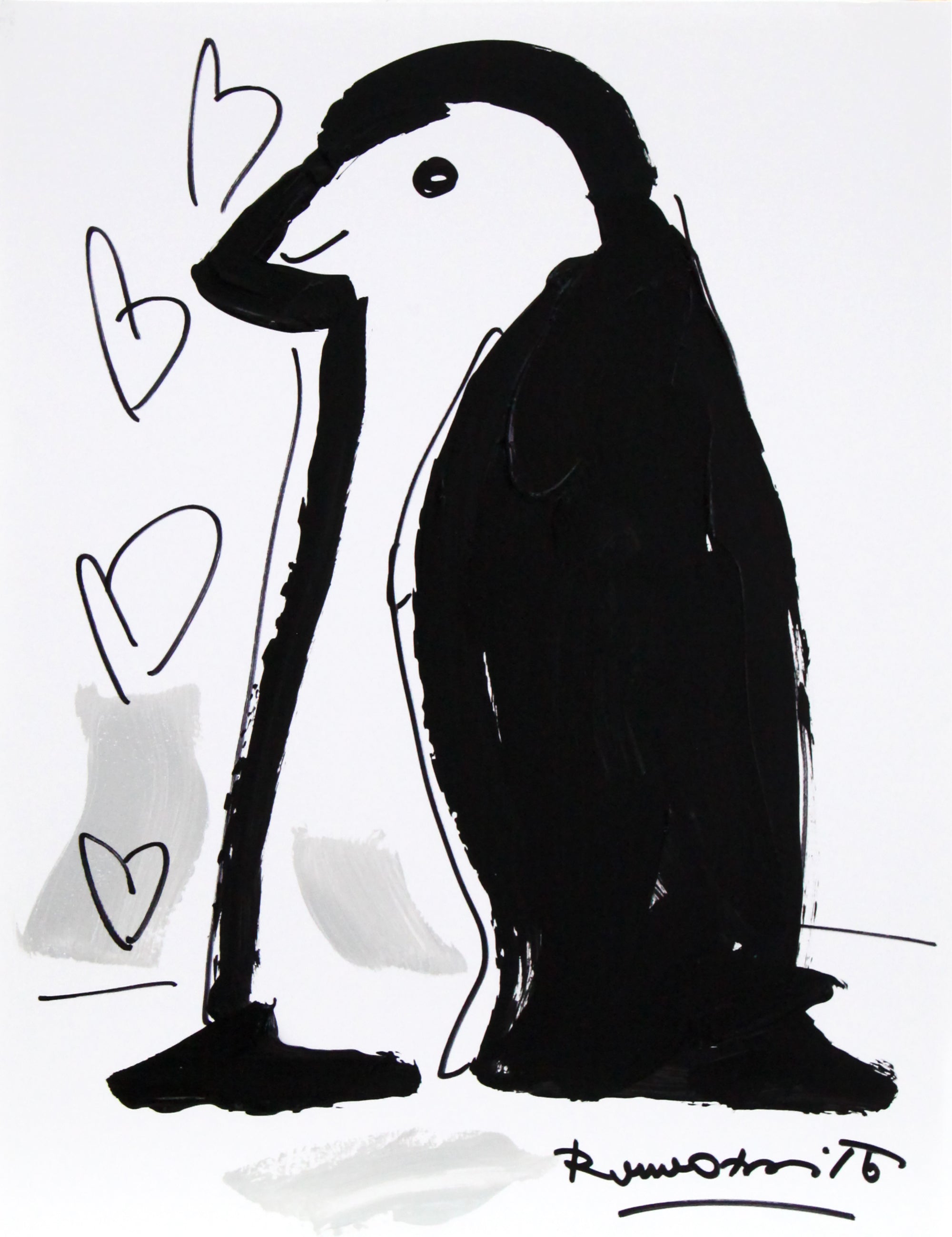 THOMAS COLLECTION (PENGUIN) - Original Drawing - Shop Britto