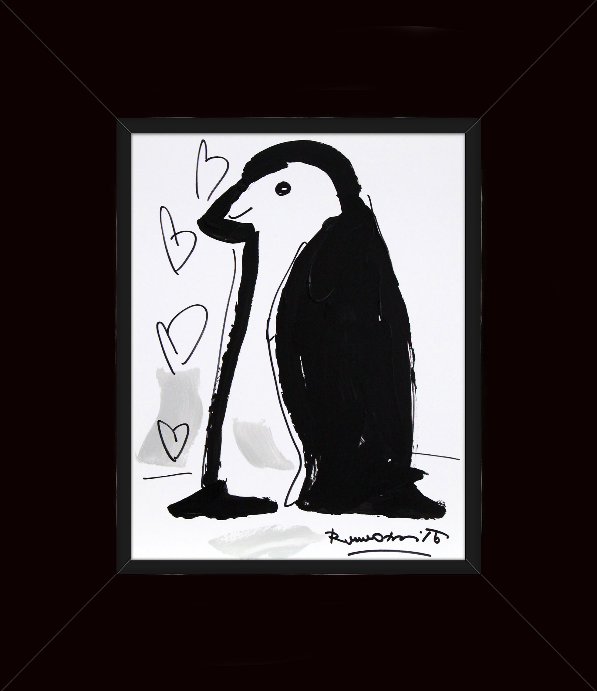 THOMAS COLLECTION (PENGUIN) - Original Drawing - Shop Britto