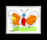 THOMAS COLLECTION (BUTTERFLY) - Original Drawing
