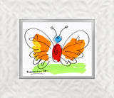 THOMAS COLLECTION (BUTTERFLY) - Original Drawing