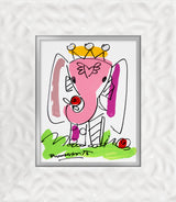 THOMAS COLLECTION (PINK ELEPHANT) - Original Drawing *SOLD*