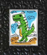 THOMAS COLLECTION (DINOSAUR) - Original Drawing *SOLD*