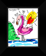 THOMAS COLLECTION (FLAMINGO) - Original Drawing