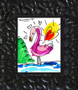 THOMAS COLLECTION (FLAMINGO) - Original Drawing