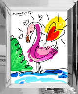 THOMAS COLLECTION (FLAMINGO) - Original Drawing