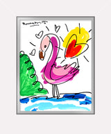 THOMAS COLLECTION (FLAMINGO) - Original Drawing