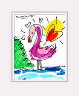 THOMAS COLLECTION (FLAMINGO) - Original Drawing