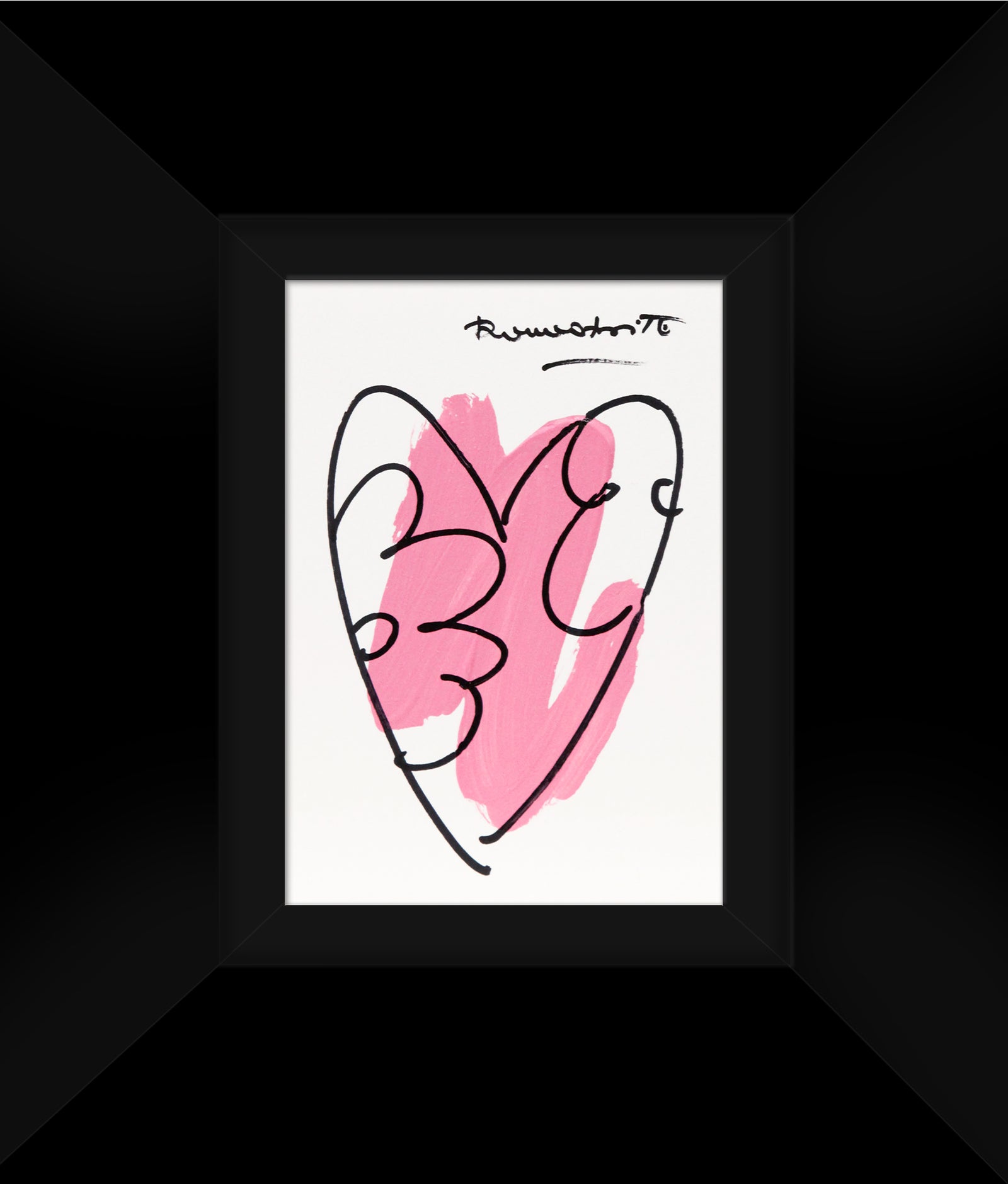 thomas heartbeat collection original drawing  artistic colorful design collectible