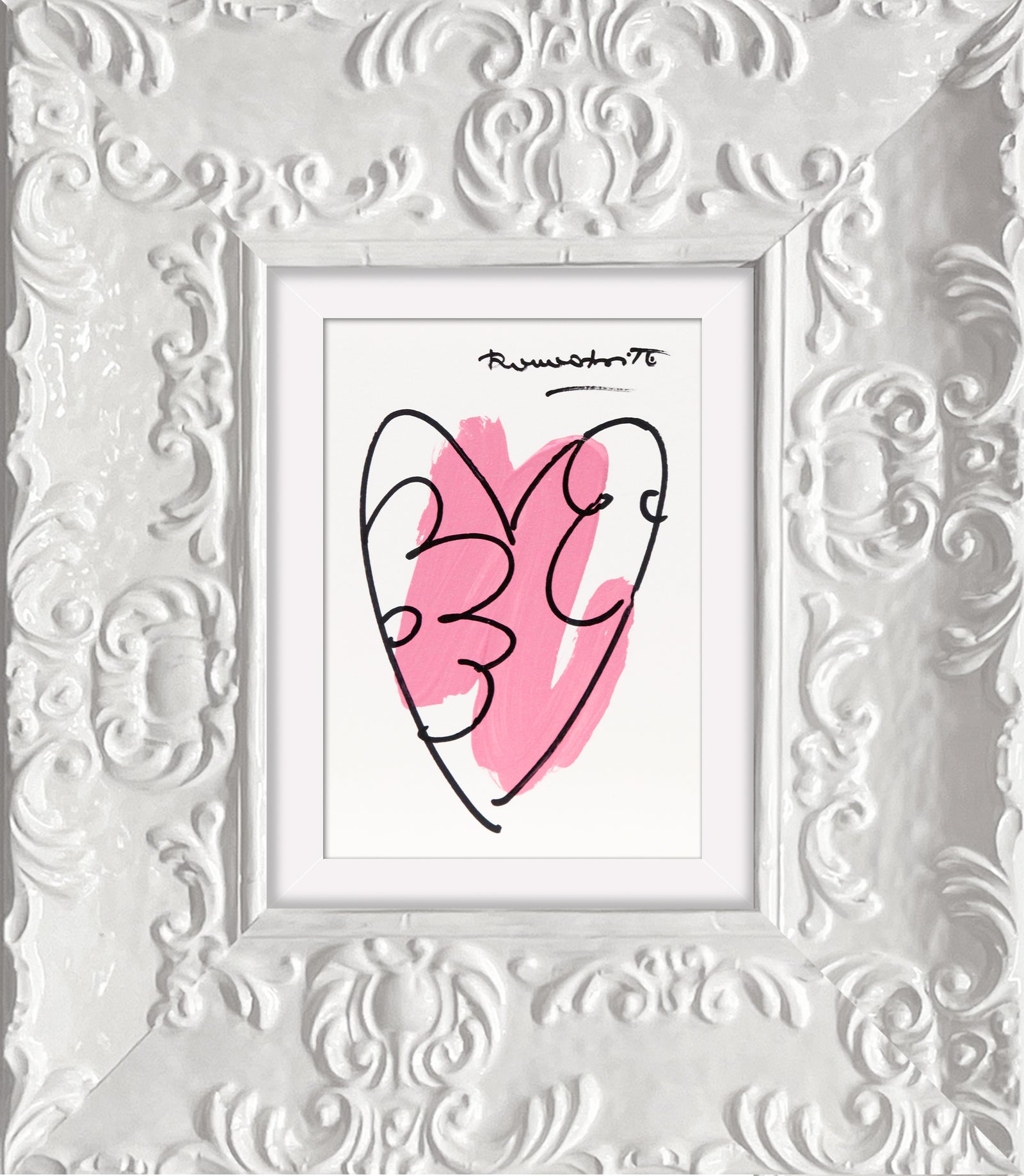 thomas heartbeat collection original drawing  artistic colorful design collectible