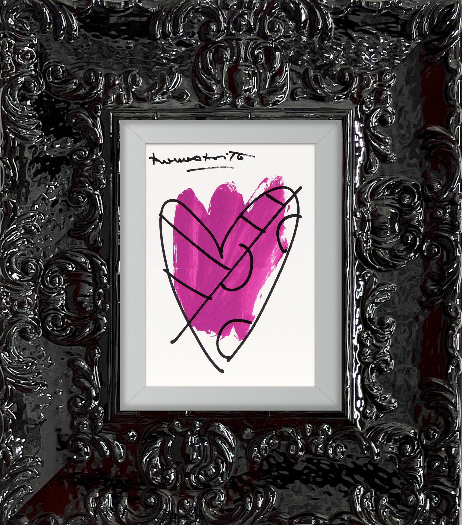 thomas heartbeat collection original drawing  artistic colorful design collectible