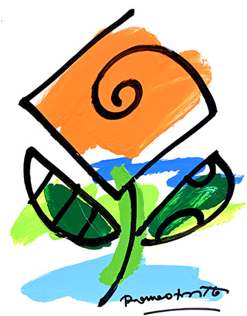 THOMAS COLLECTION (FLOWER) - Original Drawing